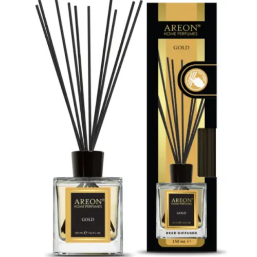 Аромадифузор Areon Home Perfume LUX Gold, 150 мл